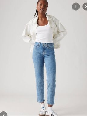 Levi's Wedgie Straight Jeans - Blue